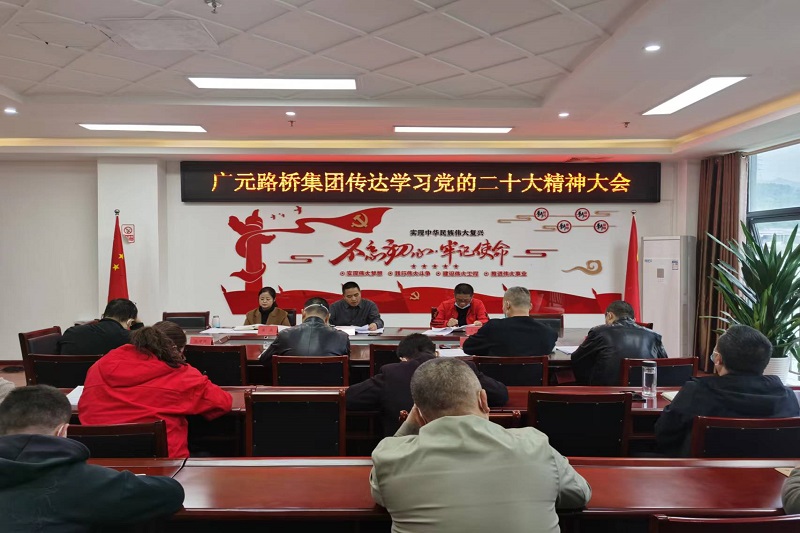 路橋集團傳達學(xué)習黨的二十大精神